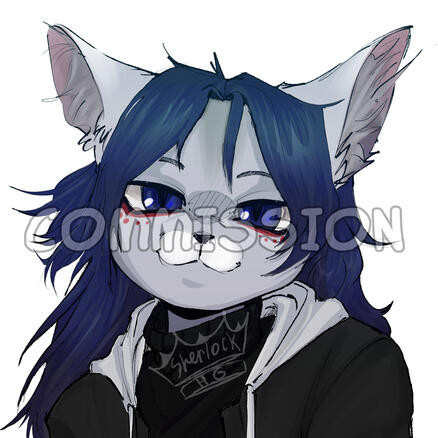 скетч со средней проработкой покраса - 150 руб.