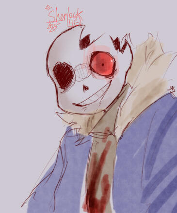 скетч с простым покрасом - 220 руб.